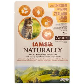 Iams Cat Naturally Chicken And Lamb Pouch 