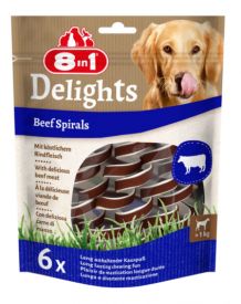 8in1 Delights Beef Spirals