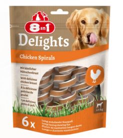 8in1 Delights Chicken Spirals