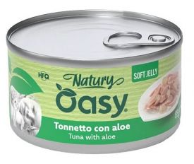 Oasy Wet Cat Natury Tuna with Aloe in Soft Jelly