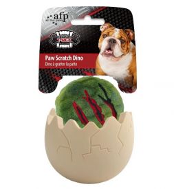 Afp Mighty Tough Paw Scratch Dino Dog Toy