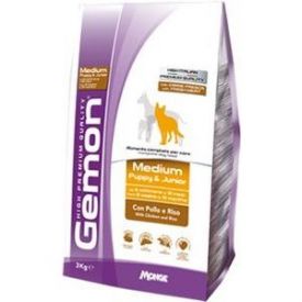 image of Gemon Dog Medium Puppy Junior With Chicken Rice