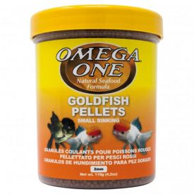 image of Omega One Small Goldfish Pellets 250ml