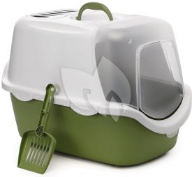 Stefanplast Cathy Easy Clean Litter Box Green 56 X 40 X 40 Cm