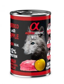 Alpha Spirit Dog Food Pork With Apple