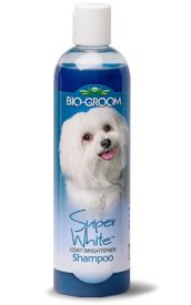Bio Groom Shampoo For Dogs Super White Coat Brightener 355ml