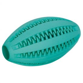 Nobby Rubber Dental Rugby Ball Assorted Colours 11 Cm