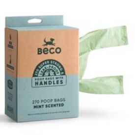 Beco Poop Bags With Handle - Mint Scent