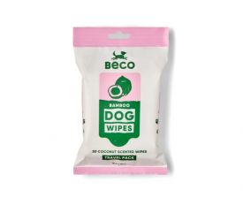 Beco Pets Coconut Scented Travel Wipes