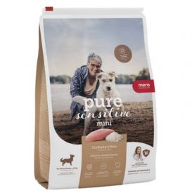 Mera Dog Food Pure Sensitive Mini Adult Turkey And Rice