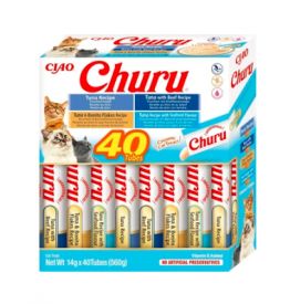 Inaba Churu Tuna Creamy Treats Variety Pack