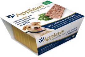 image of Applaws Pate With Salmon And Vegetables For Dogs