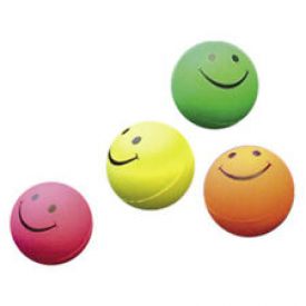 Nobby Foam Rubber Smiley Balls Assorted
