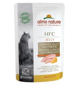 Almo Nature - Hfc Jelly Chicken Fillet & Cheese