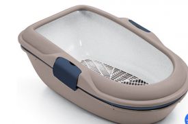 Stefanplast Furba Chic Navy Blue/light 59x39x22cm