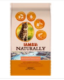 Iams Naturally Adult Cat With North Atlantic Salmon & Rice 