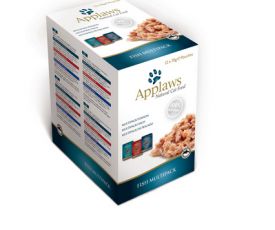 image of Applaws Cat Pouch Fish Multi Pack 