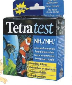 Tetra Test Aquariums Nh3/nh4 Ammonia 25pc