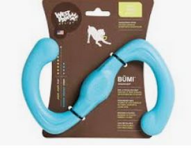 West Paw Design Zogoflex Bumi Dog Toy Aqua Blue