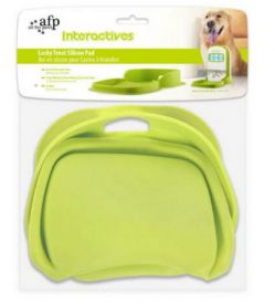 Afp Lucky Treat Silicon Pet Food Pad Dog Bowl Mat