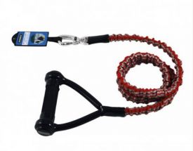 Karlie Leash In Nylon For Dog 2x126 Cm Red Reflective Stripes