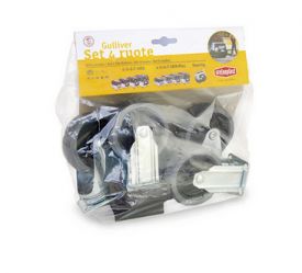 Stefanplast Set 4 Castors Wheels For Guillver 4-5-6-7