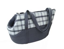 image of Nobby Bag Checker Light Grey 40 X 25 X 25 Cm