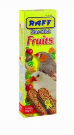 Raff Star-stick With Fruits For Finches 60gr