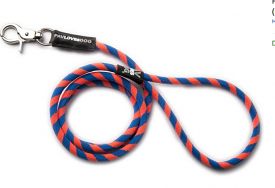 Pav Loves Dog - Orange & Blue Dog Leash 120cm