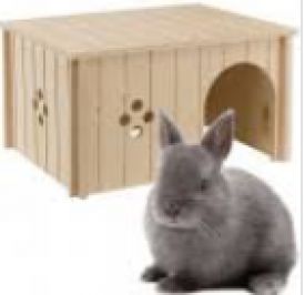 Ferplast Wooden House For Rabbit