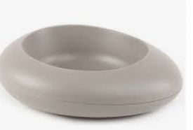 Imac Bowl Plastic For Dog S01 Beige 27x23.5x7.5cm