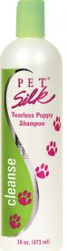 Pet Silk Tearless Puppy Shampoo 16 Oz