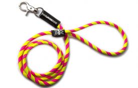 Pav Loves Dog - Yellow & Pink Dog Leash 120cm