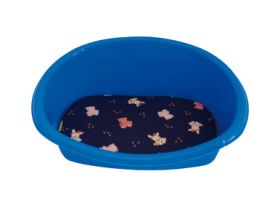 Georplast Puppy Kitten Bed With Cushion