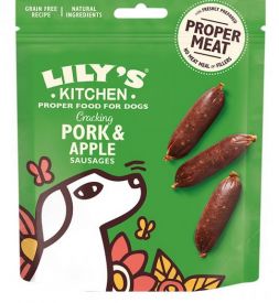 image of Lily's Kitchen Cracking Pork & Apple Sausages