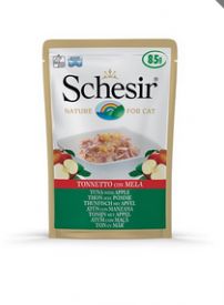 Schesir Cat Tuna With Apple Pouch