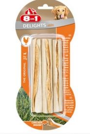 8in1 Delights Sticks Chicken 3pcs 90g