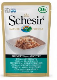 Schesir Cat Tuna With Whitebaits Pouch