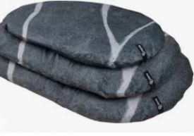 District 70 Pebble Dark Grey Medium 108x65x8