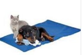 Flamingo Cooling Pad For Dogs Blue S 50x40