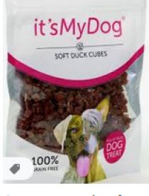 image of It's My Dog Soft Duck Cubes 85g