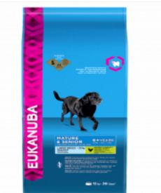 image of Eukanuba Dog Senior & Mature Large Breed Chicken 