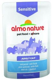 Almo Nature Functional Wet Cat Pouch - Sensitive With Fish 70g