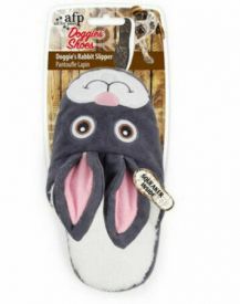 All For Paws Doggies Rabbit Slipper Soft Dog Chew Toy