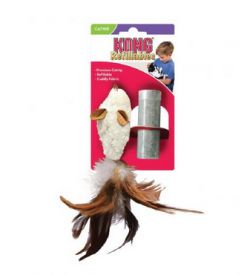 Kong Refillables Feather Mouse