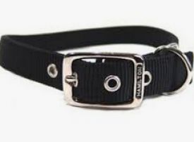 Hamilton Double Thick Dog Collar Black26