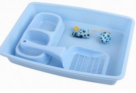 Pawise Kitty Starter Kit Blue
