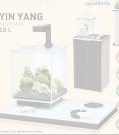 Aquariums Ying Yang 16leds 18 L