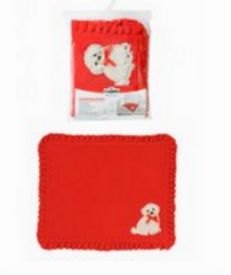 Camon Red Blanket 55x45