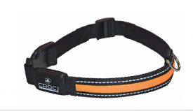 Crocii Collar Reflector Led Orange 34-41 Cm